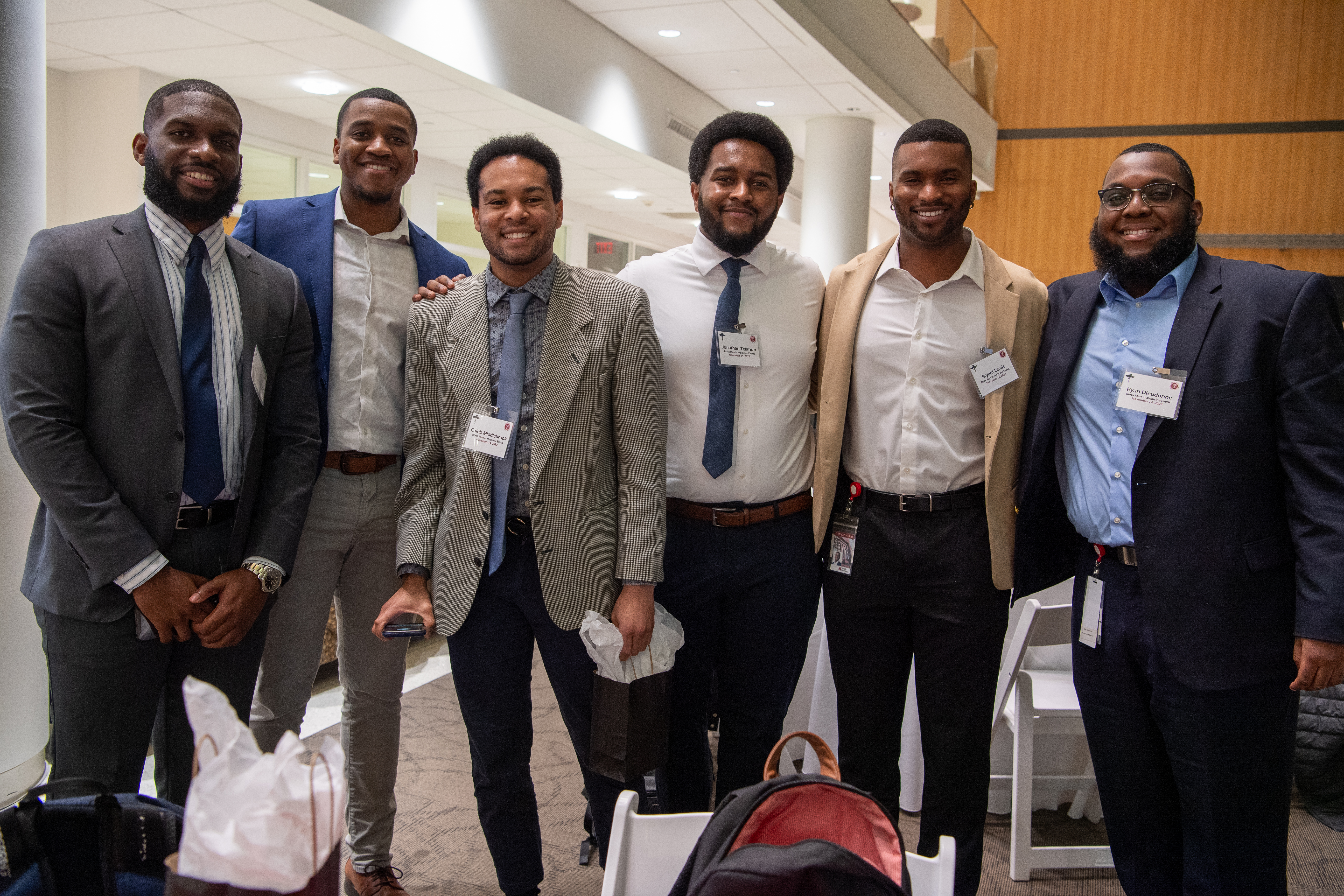 Attendees at the Black Men in Medicine Conference