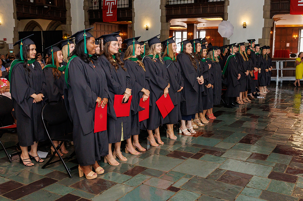 Class of 2022 Physician Assistant Program students at graduation