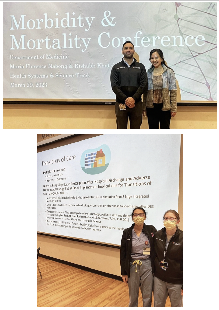 HSS Residents attend a Morbidity and Mortality Conference