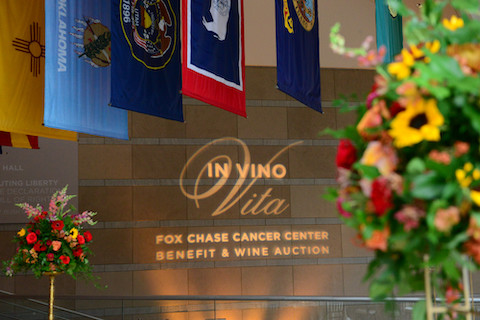 The In Vino Vita Benefit and Wine Auction at Fox Chase Cancer Center