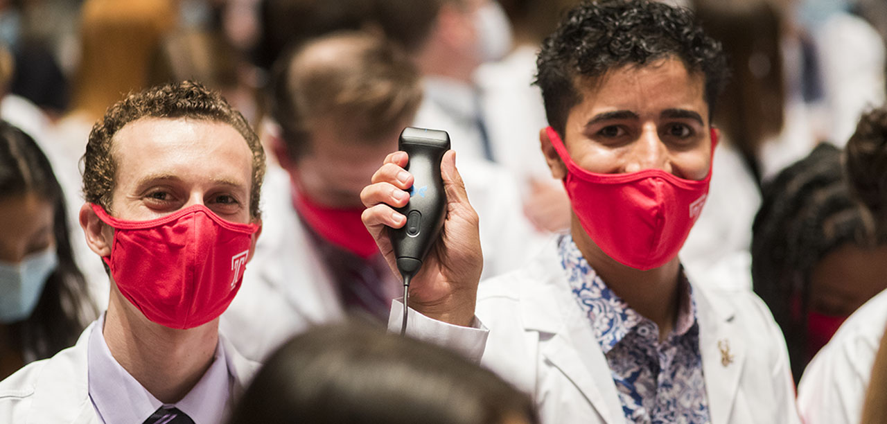 Temple Medicine Students - Butterfly Ultrasound Devices