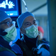 Gerard Criner in the lung operating room