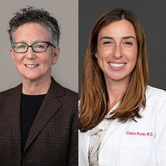 Amy J. Goldberg, MD, FACS and Claire Raab, MD