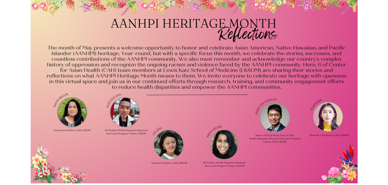 AANHPT heritage month reflections pink slide